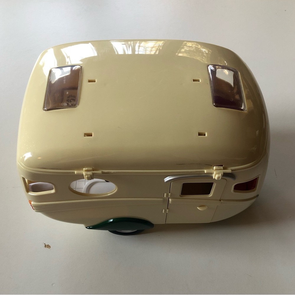 Cream Toy Caravan for Kids